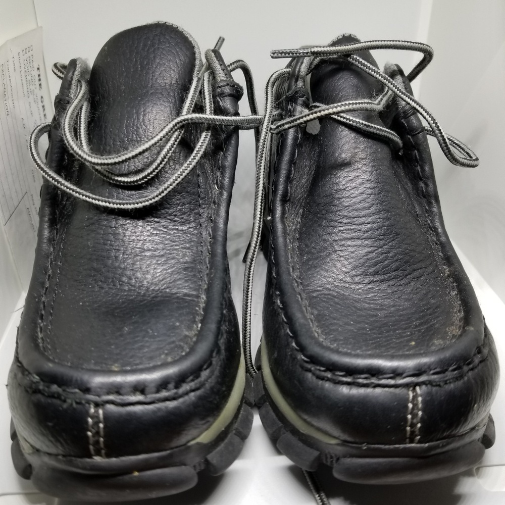 Kids Black Leather Upper Size 12.5